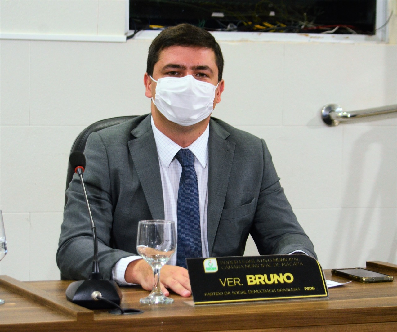 Vereador Bruno Santos pede iluminação pública para a Praça Chico Noé