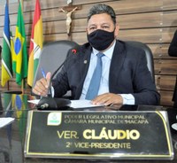 Vereador Cláudio aponta a falta de policiamento no Bairro Parque dos Buritis