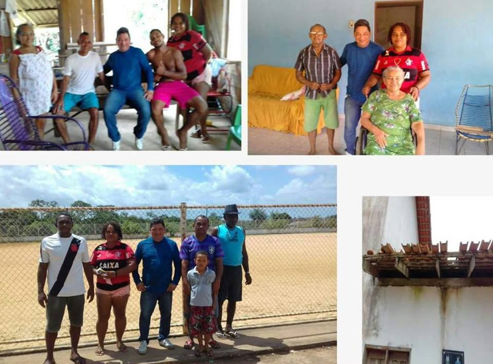 Vereador Cláudio visita o distrito de Maruanum