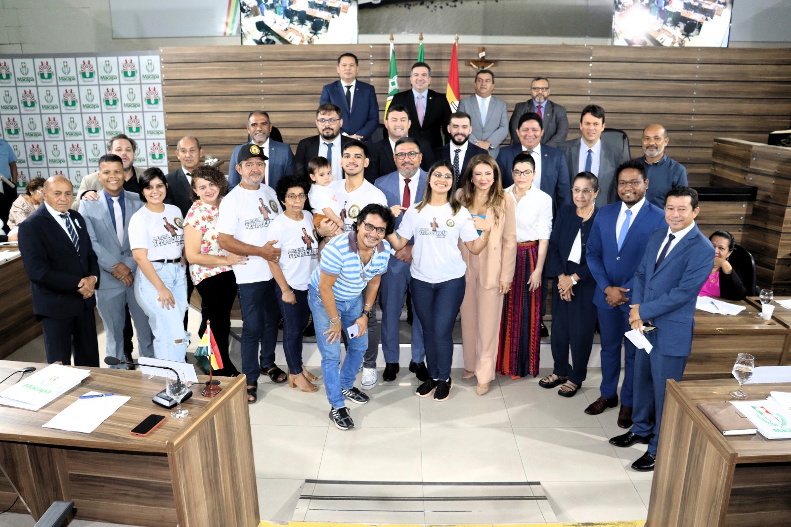 Vereador Claudiomar Rosa homenageia Felipe Cabocão com nome de rua em Macapá