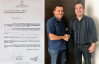 Vereador Gian do Nae, visando a pacificação e reorganização da CMM, declara apoio à administração do presidente Marcelo Dias.