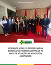 Vereador Joselyo recebe Família Bordalo em homenagem pelos 70 anos de atuação na advocacia amapaense