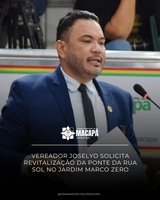 Vereador Joselyo solicita revitalização da ponte da Rua Sol no Jardim Marco Zero