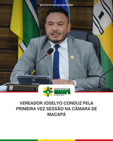 Vereador Joselyo conduz pela primeira vez sessão na Câmara de Macapá