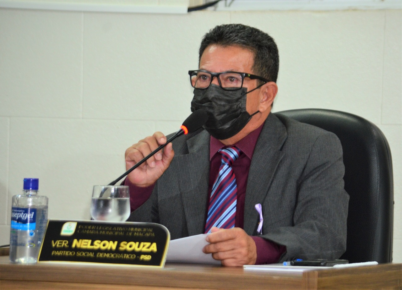 Vereador Nelson Souza pede asfaltamento para a Rua do Canal, no bairro Beirol