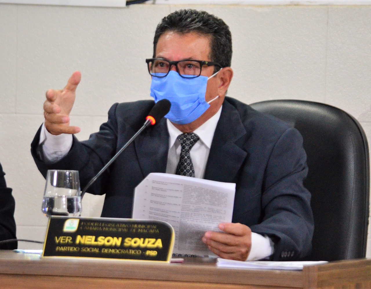 Vereador Nelson Souza tem dois PL,s aprovados durante 26ª Sessão da CMM