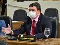 Vereador Paulo Nery pede asfalto para a Avenida Armando Limeira Pontes, no Bairro Novo Buritizal