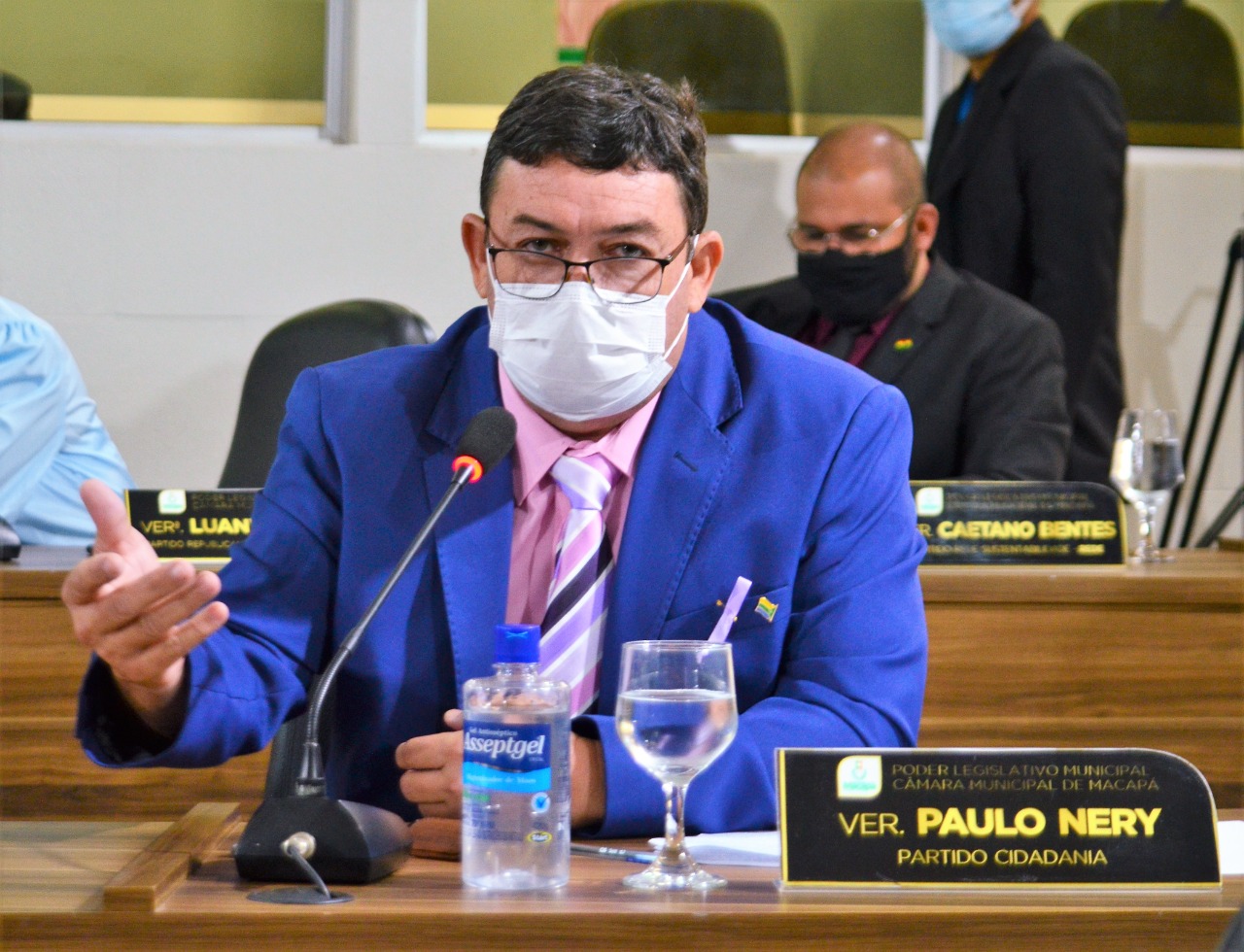 Vereador Paulo Nery reivindica asfalto para a Rua Ubiracy de Azevedo Picanço, no Bairro Infraero II