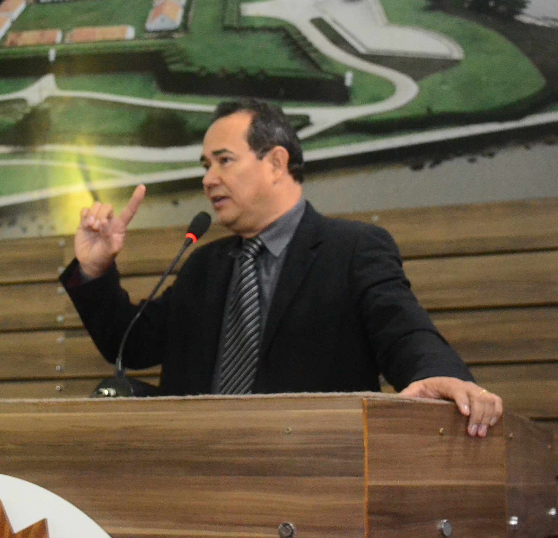 Vereador Rinaldo Martins se posiciona contra o reajuste da tarifa de ônibus.