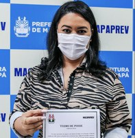 Vereadora Adrianna Ramos toma posse no Conselho Fiscal da Macapáprev