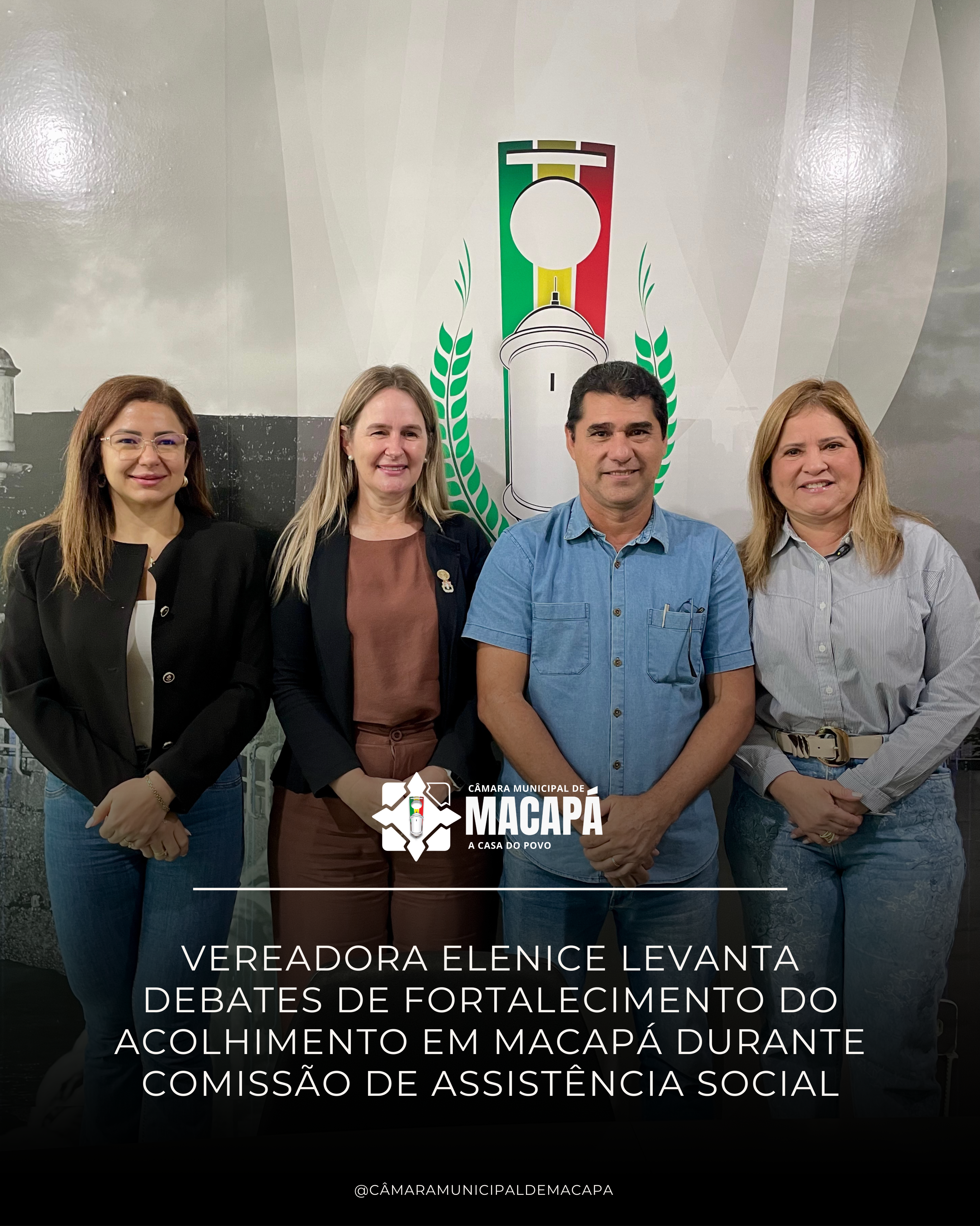 Vereadora Elenice levanta debates de fortalecimento do acolhimento em Macapá durante Comissão de Assistência Social