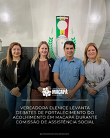 Vereadora Elenice levanta debates de fortalecimento do acolhimento em Macapá durante Comissão de Assistência Social