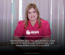 Vereadora Léia Pelaes avança com projeto que apoia cuidadores de familiares com Alzheimer
