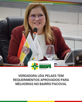 Vereadora Léia Pelaes tem requerimentos aprovados para melhorias no bairro Pacoval