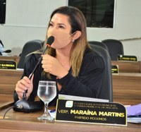 Vereadora Maraína Martins pede iluminação pública para o Parque do Forte