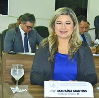 Vereadora Maraína Martins pede iluminação pública para os bairros Cidade Nova e Jardim Felicidade 