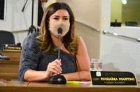 Vereadora Maraína Martins pede sinalização em ruas dos Bairros Brasil Novo e Novo Buritizal