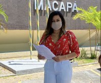 Vereadora Maraína Martins solicita faixa para pedestre em ruas dos Bairros Zerão e Santa Rita