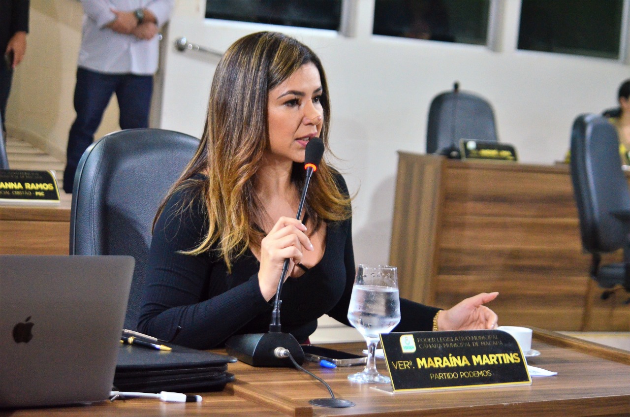 Vereadora Maraína Martins têm mais três novos PL,s aprovados pela CMM