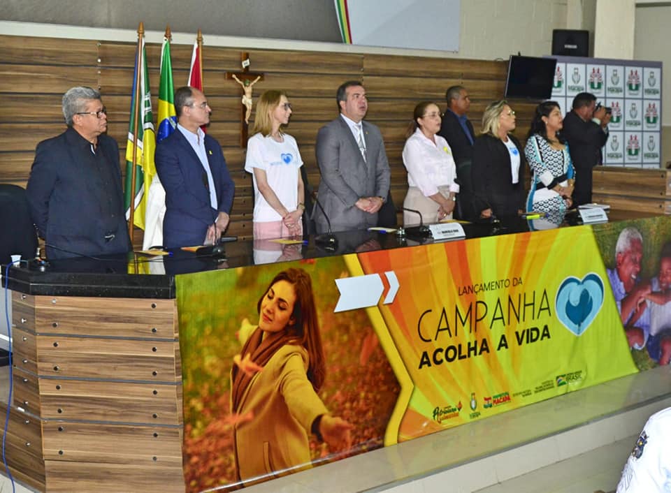 Vereadora Patriciana Guimarães e Câmara de Vereadores de Macapá recepcionam o lançamento da campanha nacional Acolha a Vida