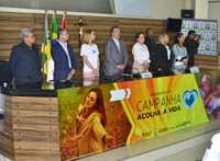 Vereadora Patriciana Guimarães e Câmara de Vereadores de Macapá recepcionam o lançamento da campanha nacional Acolha a Vida
