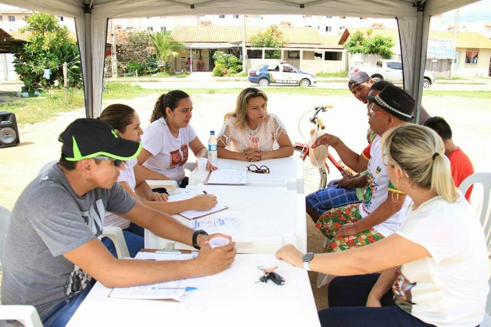 Vereadora Patriciana Guimarães leva Gabinete Móvel Popular para o Macapaba