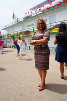 Vereadora Patriciana Guimarães participa da cerimônia de entrega da Unidade Básica Fluvial