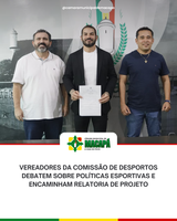Vereadores da Comissão de Desportos debatem sobre políticas esportivas e encaminham relatoria de projeto
