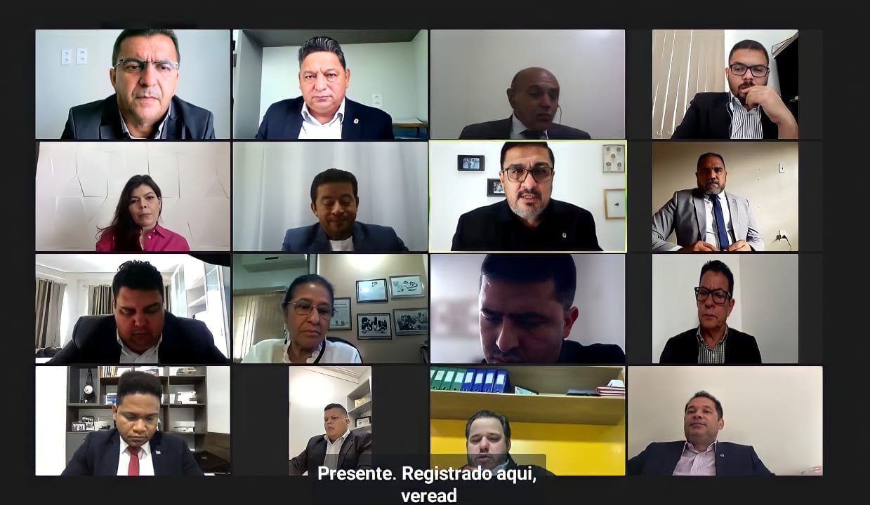 Vereadores de Macapá chegam a 21ª sessão virtual da Câmara Municipal de Macapá