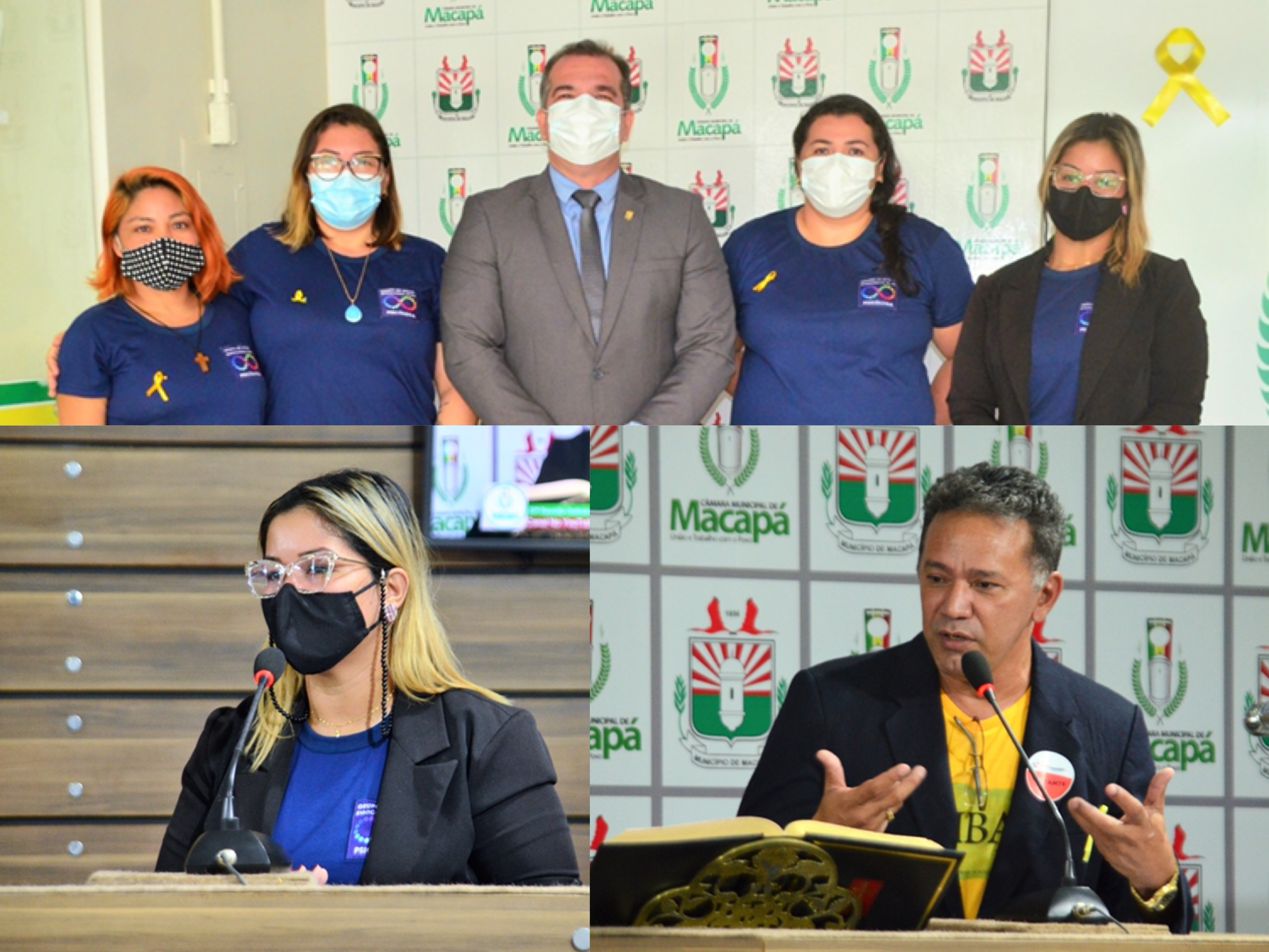 Vereadores de Macapá debatem o Setembro Amarelo e a reestruturação da rede de atendimento a prevenção ao suicídio