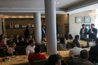 Vereadores de Macapá participam de encontro com o presidente do senado Davi Alcolumbre.