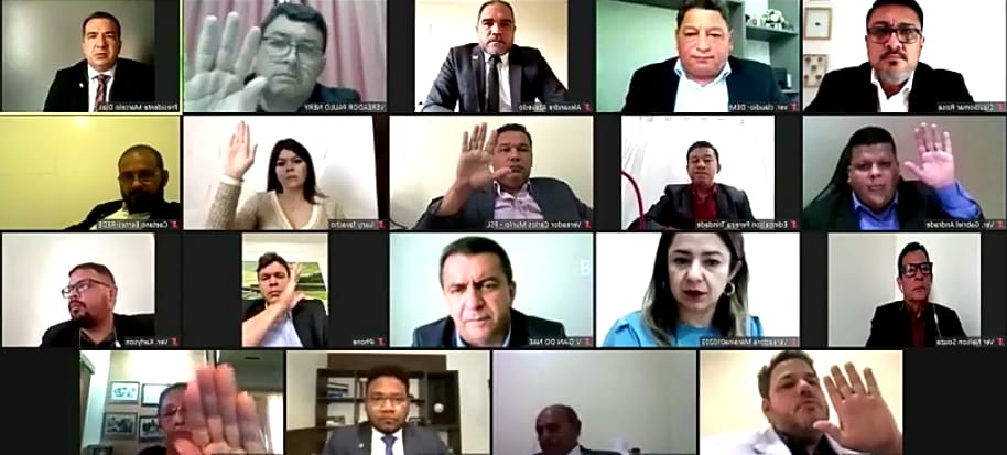 Vereadores debate retomada das aulas no município e sessões presenciais na CMM