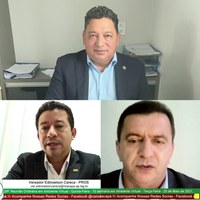 Vereadores Edinoelson Careca, Cláudio e Gian do Nae solicitam recursos por meio de Emendas ao senador Davi Alcolumbre para obras em Macapá