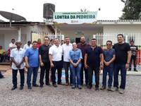 Vereadores participam de inauguração de UBS no Lontra da Pedreira.