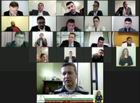 Vereadores recebem representante da Guarda Municipal na tribuna virtual da CMM