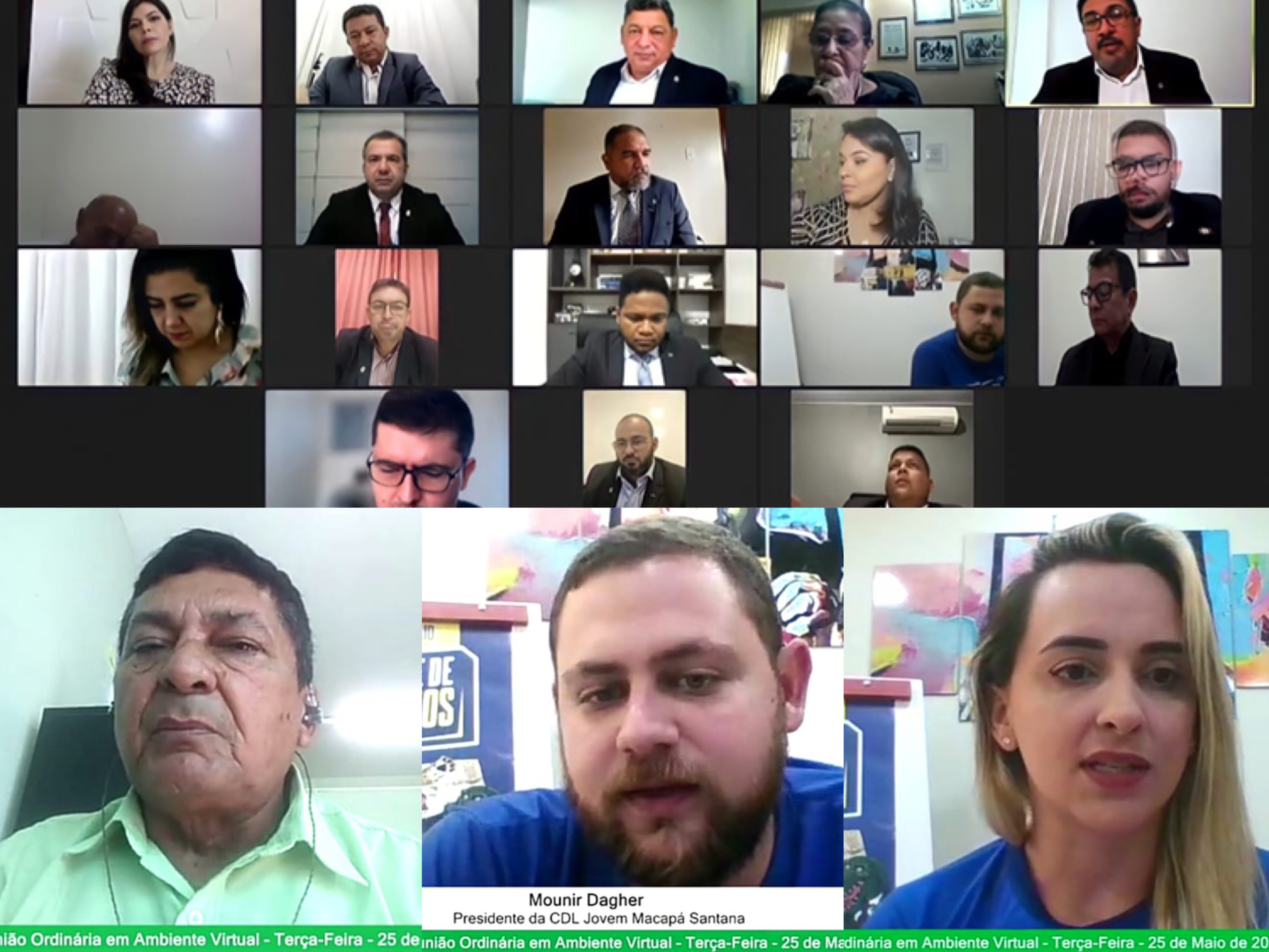 Vereadores travam importantes debates durante a 22ª sessão virtual da CMM