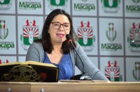 Vice-reitora destaca na CMM a luta das mulheres para terem igualdade política