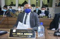 Vereador Zeca Abdon pede melhorias para o bairro Araxá 